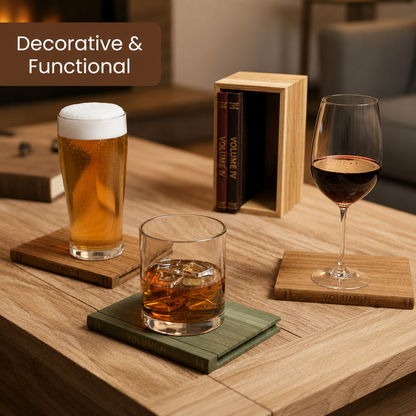 Book Coasters